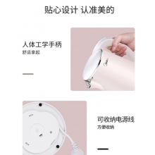 美的（Midea）電水壺?zé)崴畨仉姛崴畨?04不銹鋼1.7L容量暖水壺?zé)畨貎籼鸺矣么笕萘块_(kāi)水壺智能自動(dòng)斷電1705b